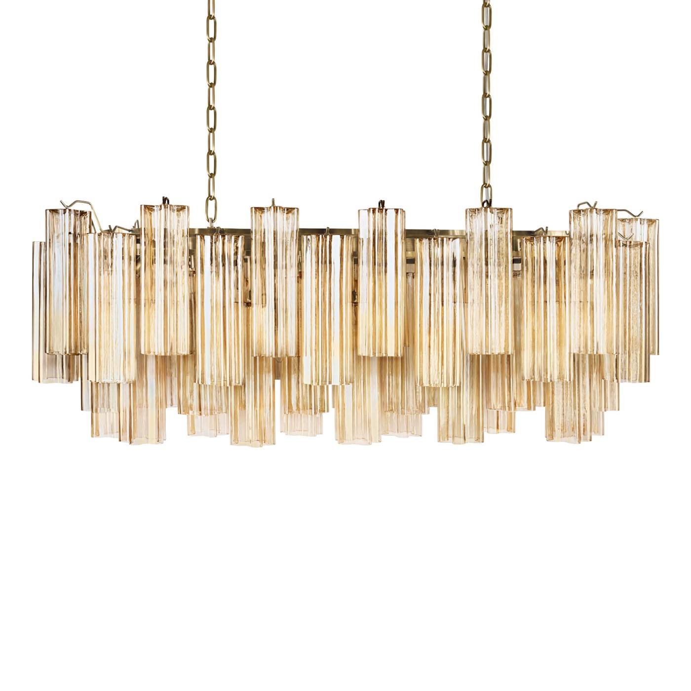 10580/1000R Champagne Подвесная люстра Murano Loft It 10580/1000R Champagne