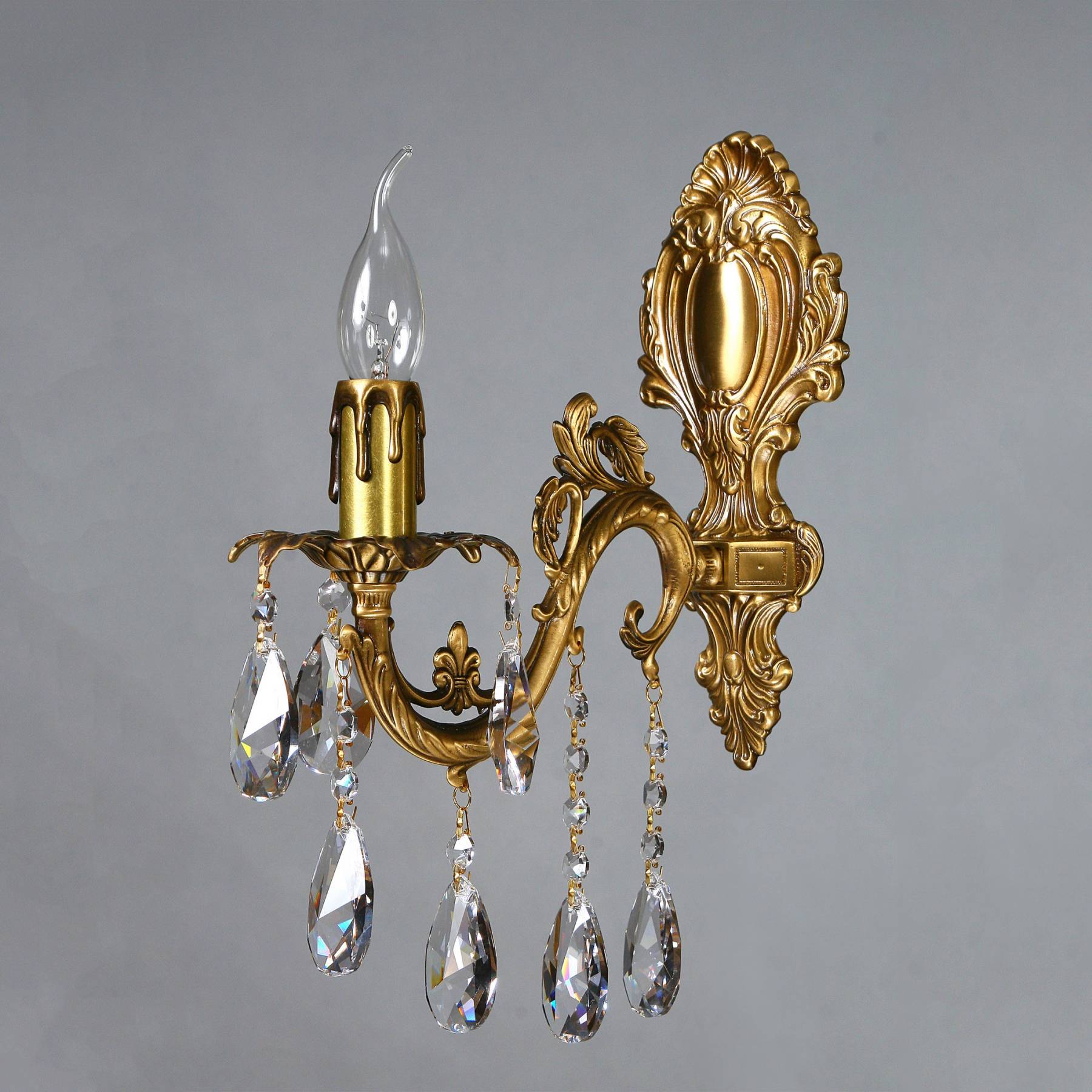 2118/1 AB Tear Drop Настенное бра Ambiente Granada 2118/1 AB Tear drop