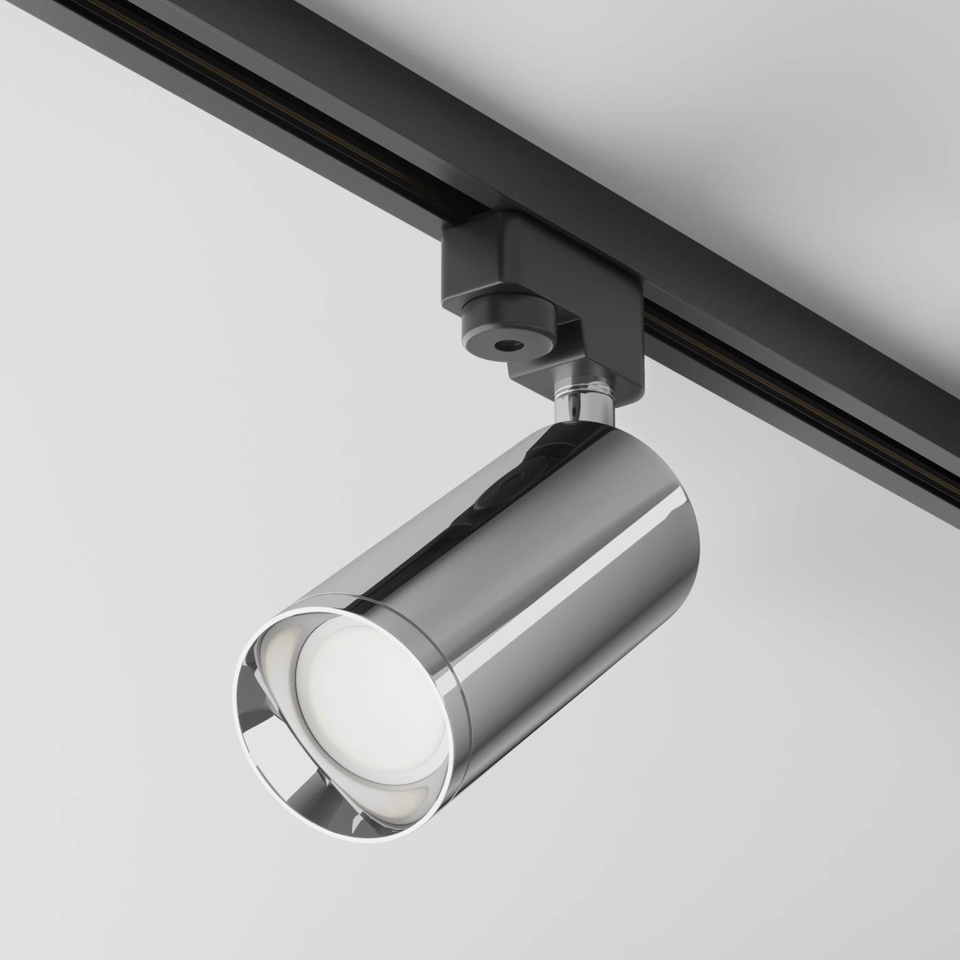 TR004-1-GU10-CH Трековый светильник Maytoni Single phase track system TR004-1-GU10-CH