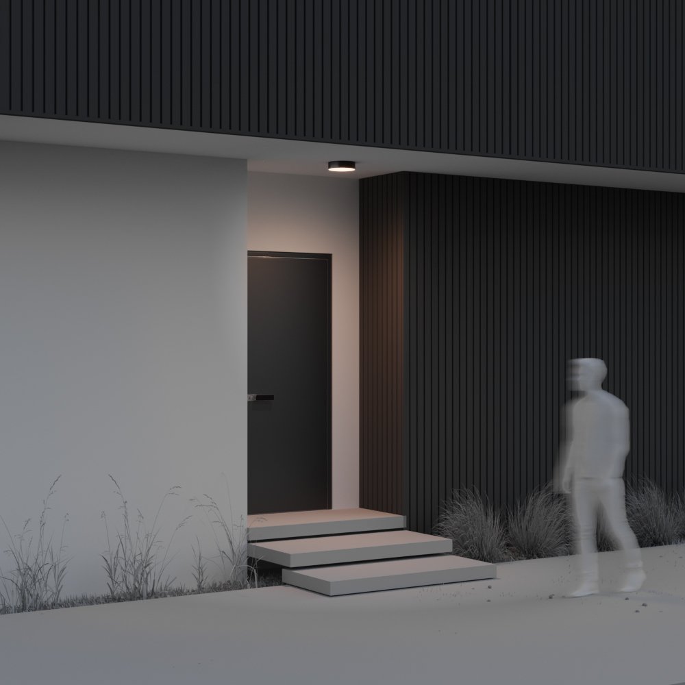 O431CL-L30B3K Уличный потолочный светильник Maytoni Zon IP O431CL-L30B3K