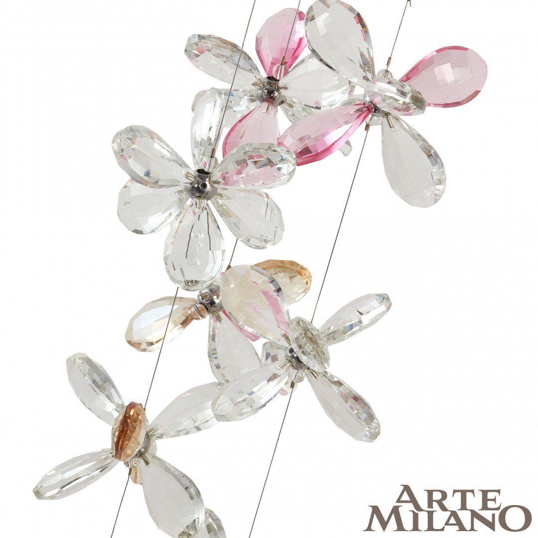 Настенное бра Arte Milano 11952B.D90.H600.LED Ni