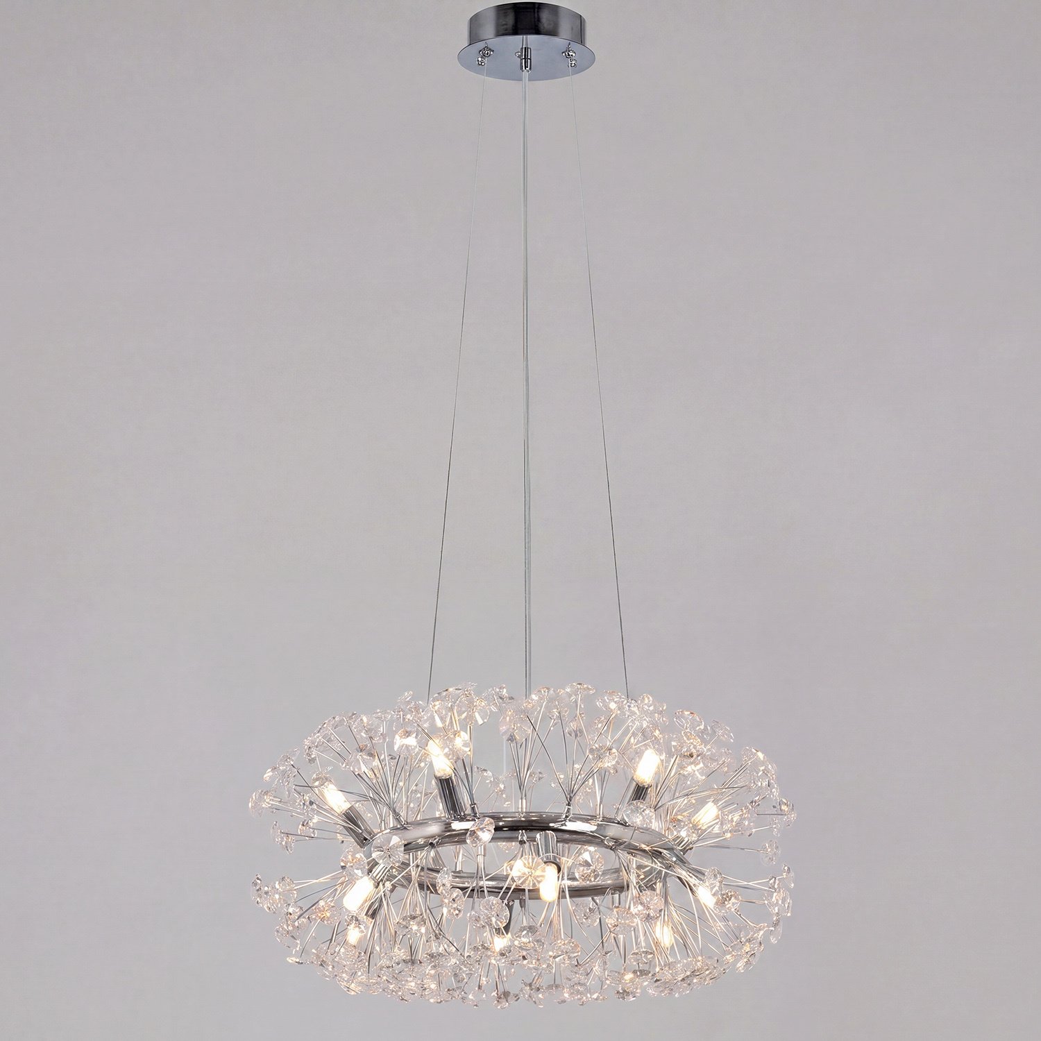 IL5004-8PPA-26 CR BOND Подвесная люстра ILLUMICO IL5004-8PPA-26 CR BOND