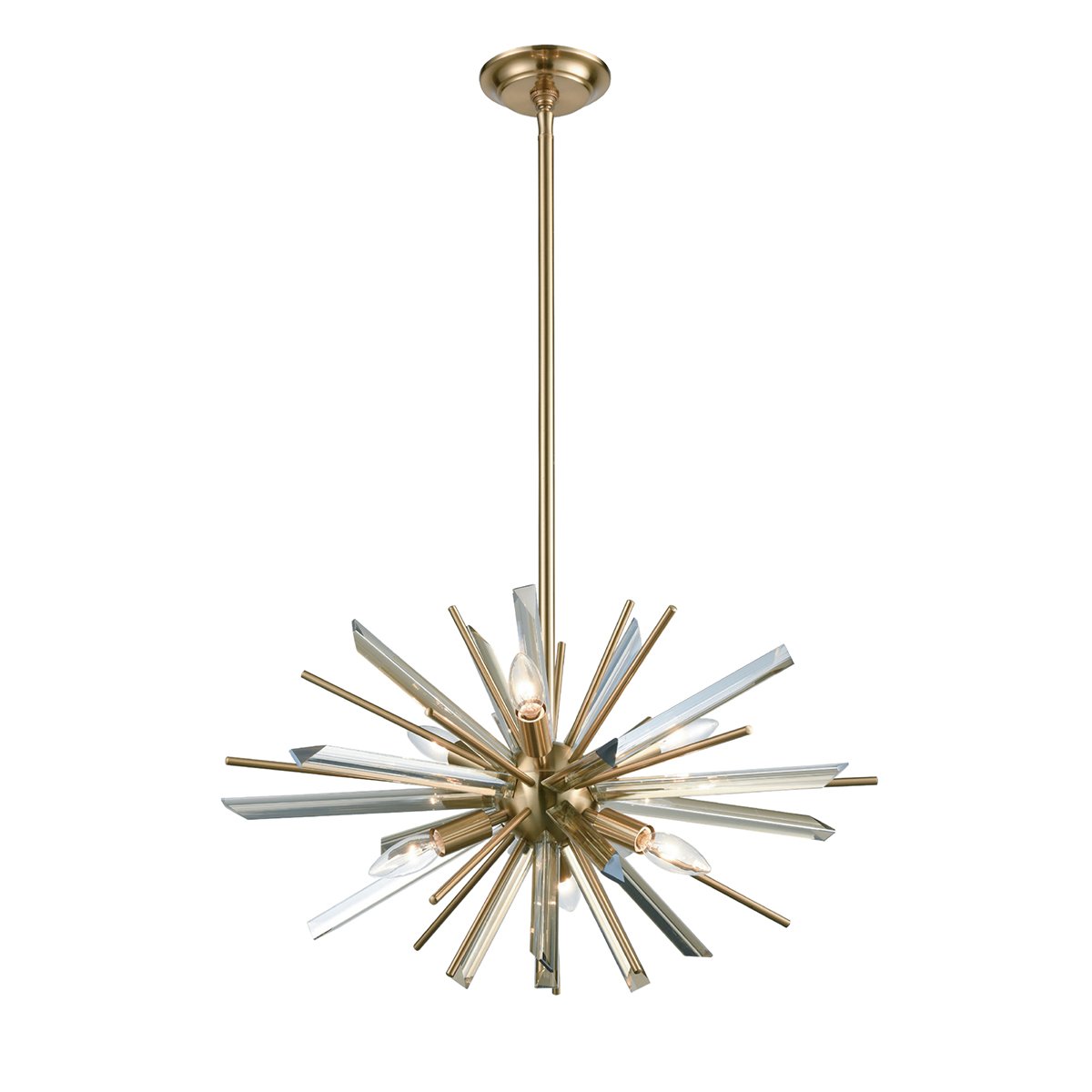 P68112-6AB antique brass Люстра на штанге Delight Collection P68112 P68112-6AB antique brass