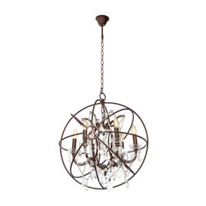 LOFT1897/6 Подвесная хрустальная люстра Enrike Loft It LOFT1897/6
