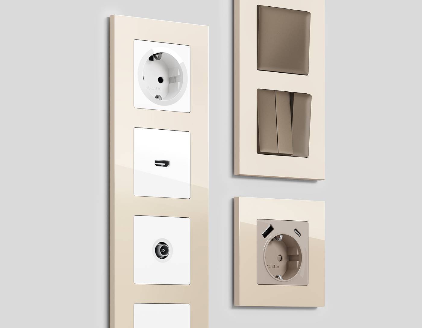 AF250301 Рамка Ambrella Volt Qubi AF250301