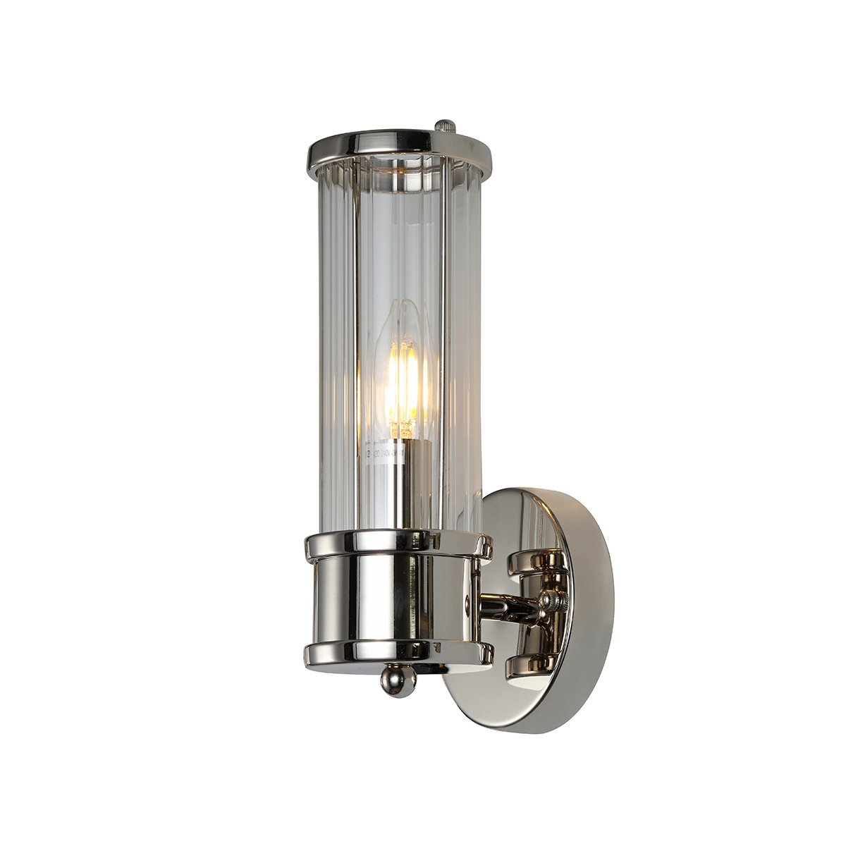 KM0768W-1B nickel Настенное бра Delight Collection Claridges KM0768W-1B nickel