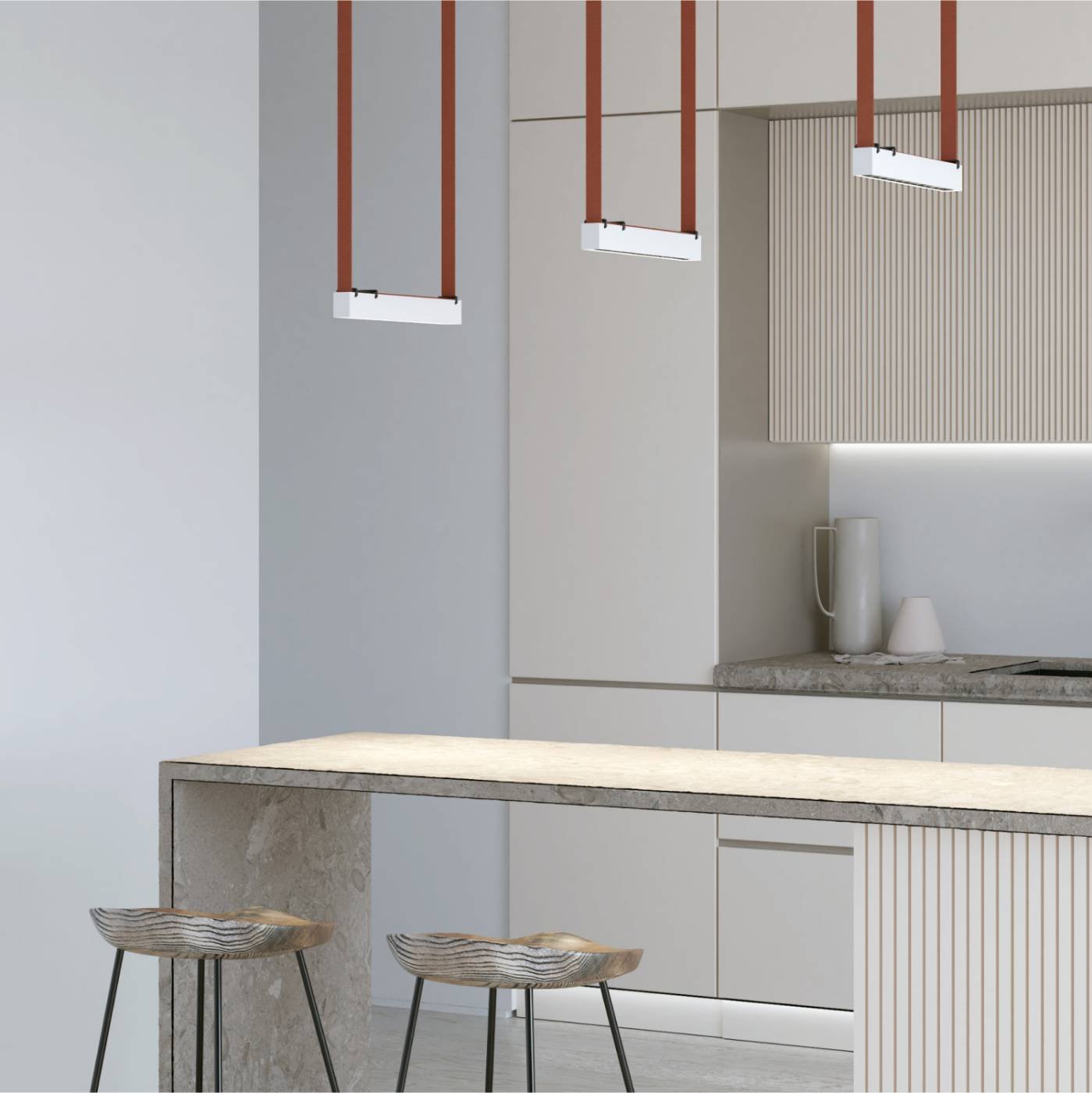 DK5570-WB Cветильник для трека-ремня Denkirs Belty Grill DK5570-WB