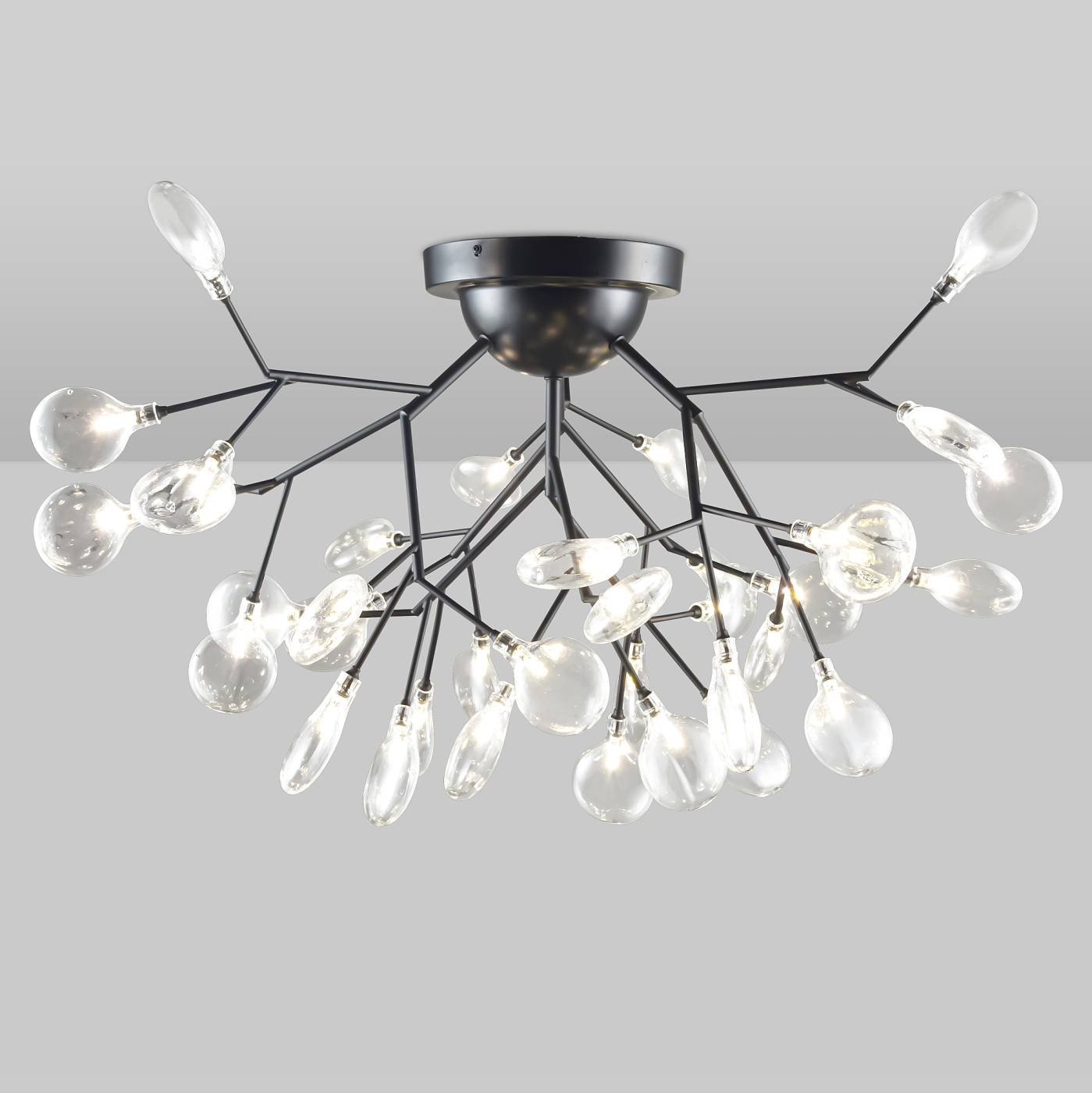 GRACE 75126/36C BLACK Потолочная люстра Natali Kovaltseva Grace Ll GRACE 75126/36С BLACK