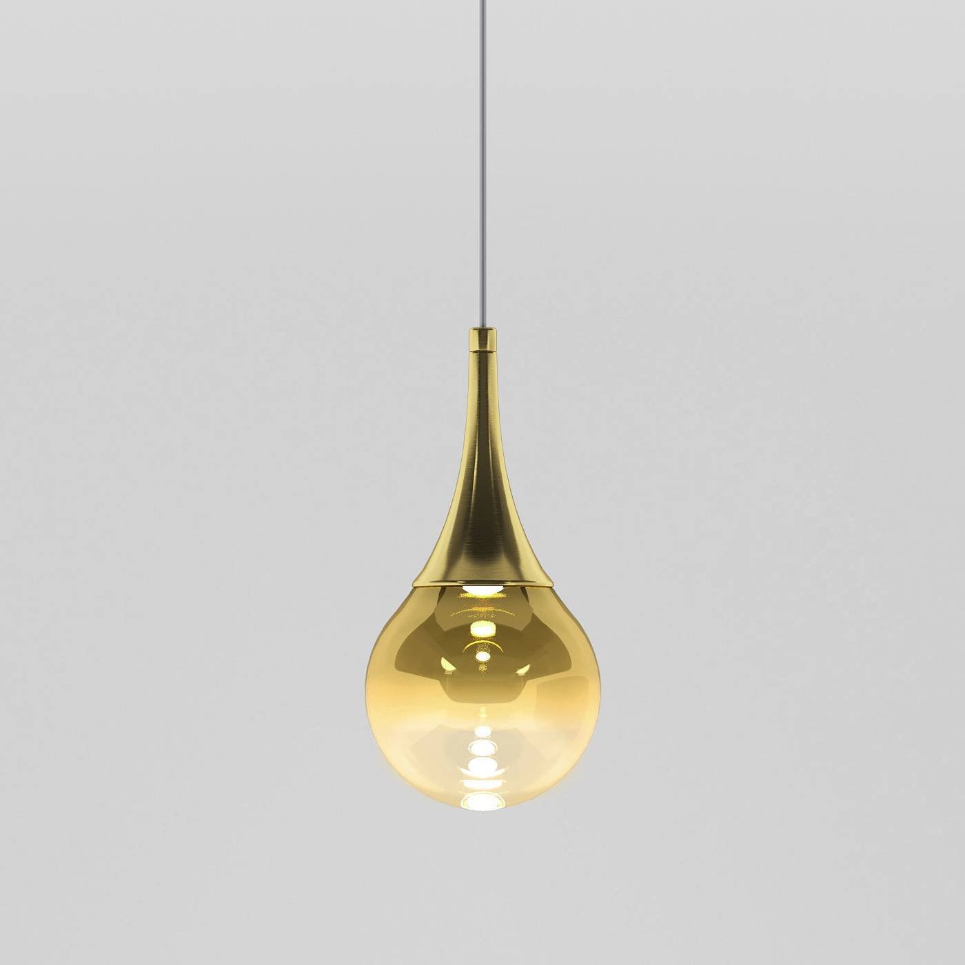 Светильник подвесной Eurosvet Adour 50256/1 LED золото