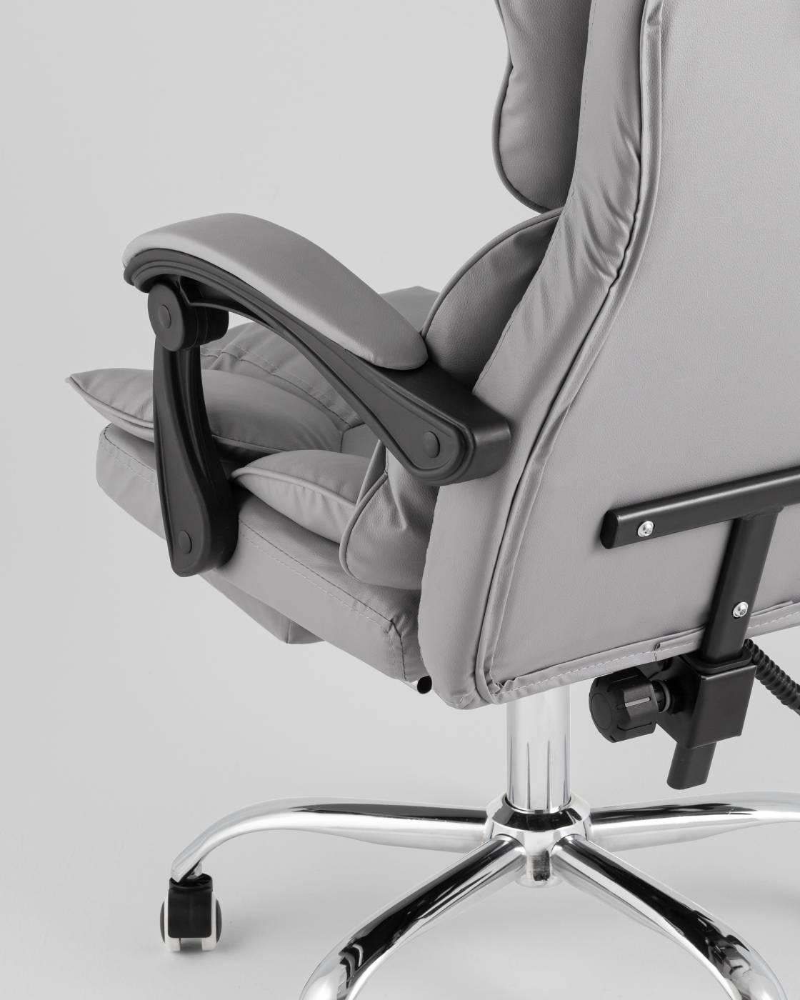 OUE-GC2501 grey Офисное кресло Stool Group OUE-GC2501 grey