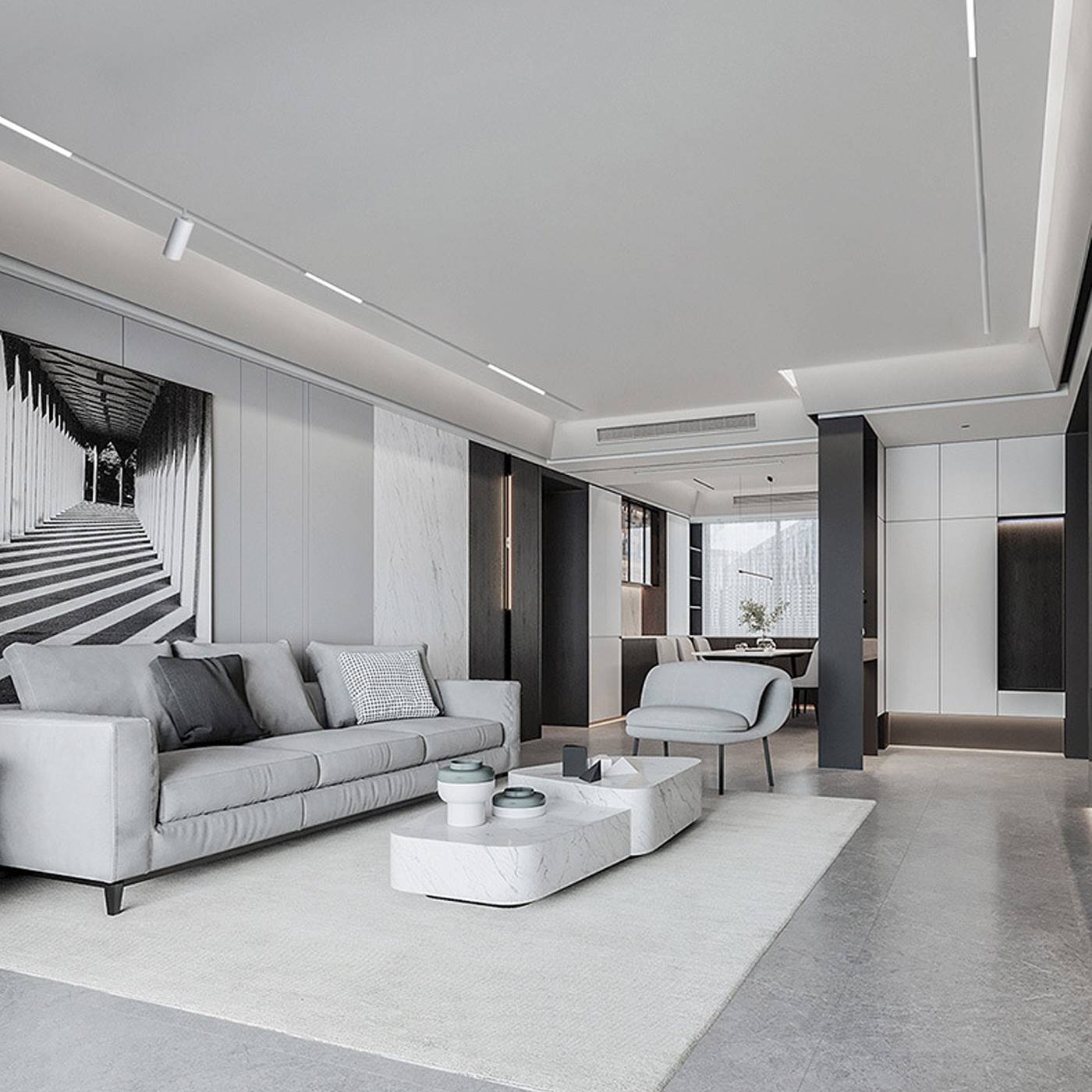 Трековый светильник Uniel ULB-M70-20W/4000K/35 WHITE