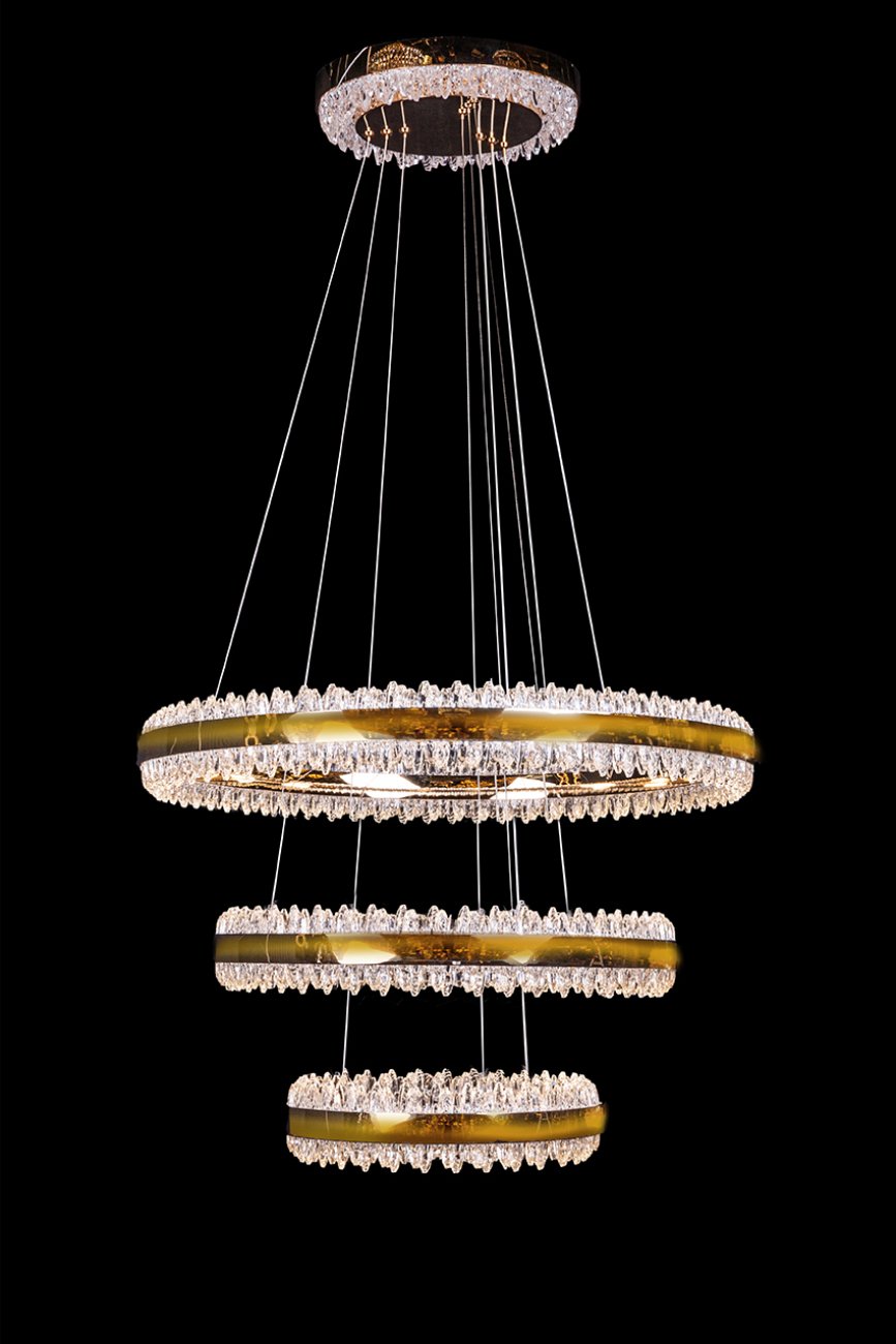 LE7720/800-3K Gold Подвесная люстра LEON Michel LE7720/800-3K Gold