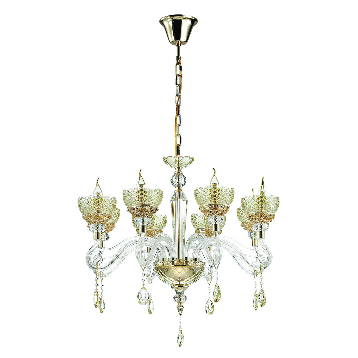 3999/8 Подвесная люстра Odeon Light Dorata 3999/8