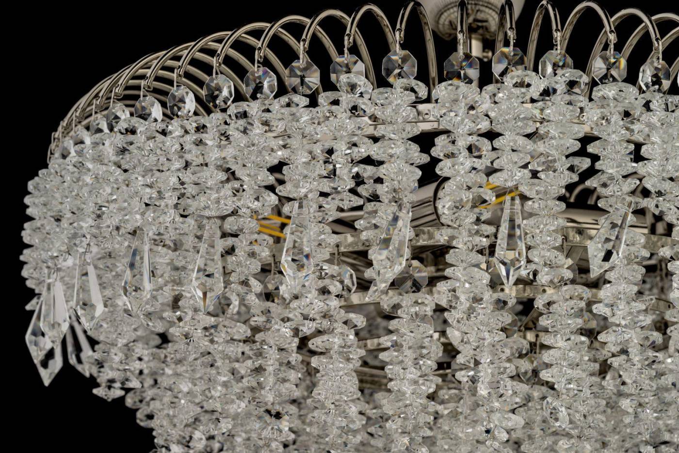Потолочная люстра Arti Lampadari Delia Nickel Delia E 1.3.40.105 N