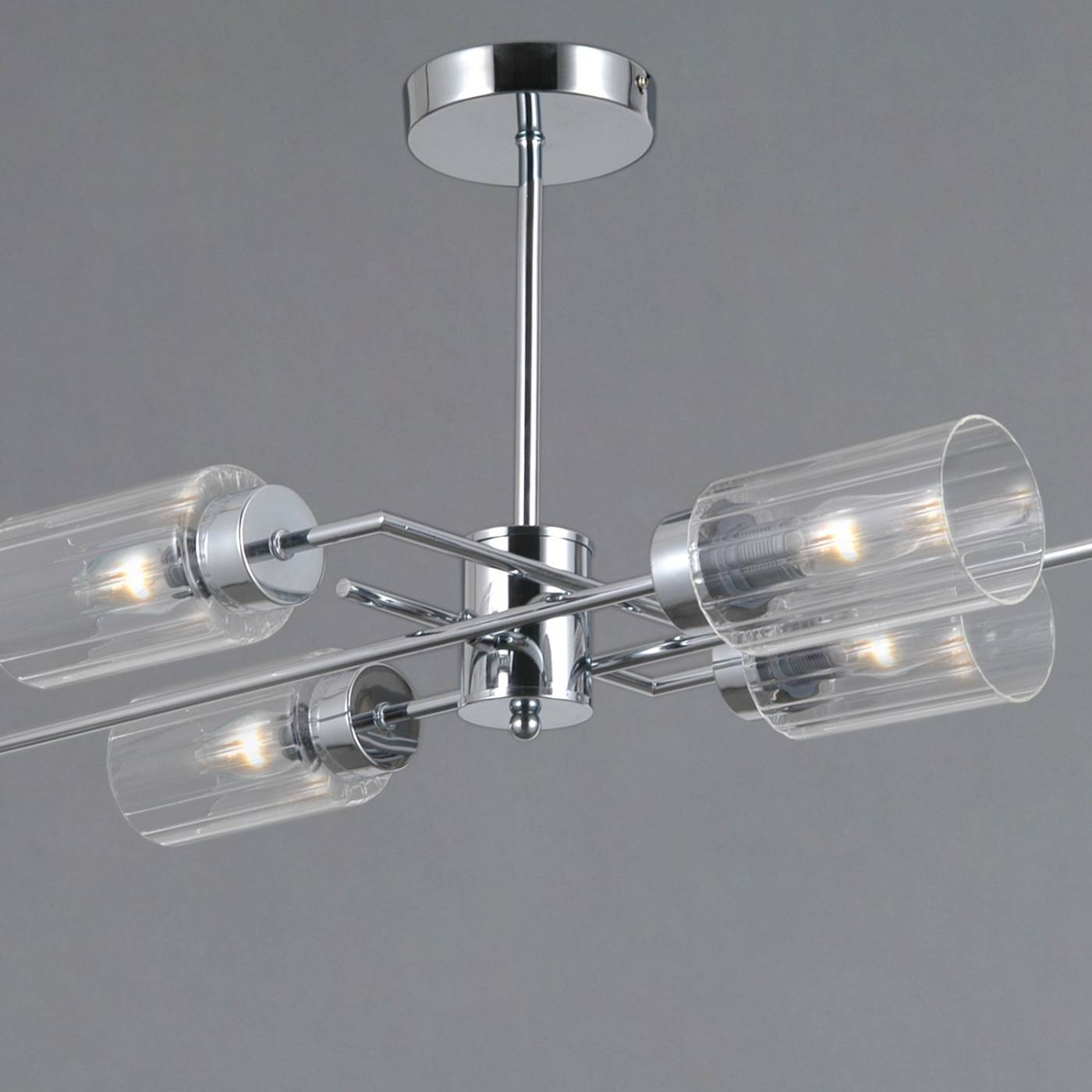 Потолочная люстра ILLUMICO IL0734-6ASQ-25 CR NAPLES