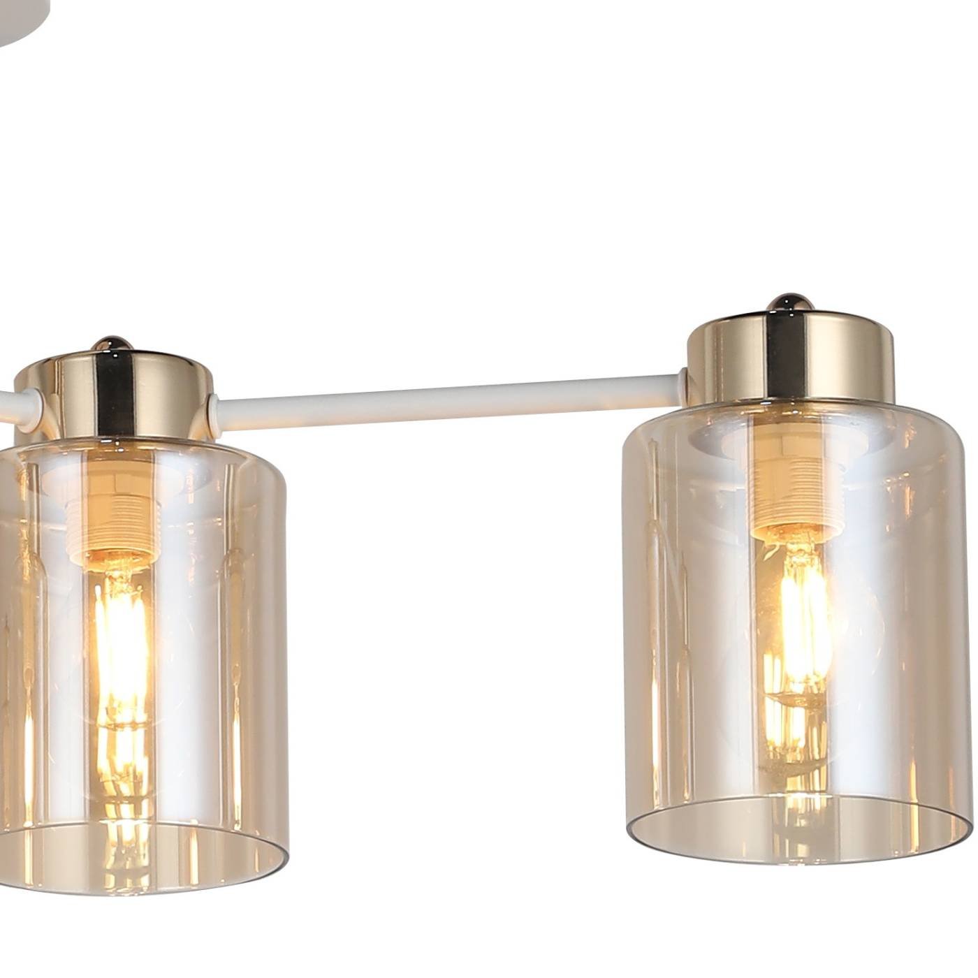 Потолочная люстра ILLUMICO IL6111-4COU-79 WH GD Qui
