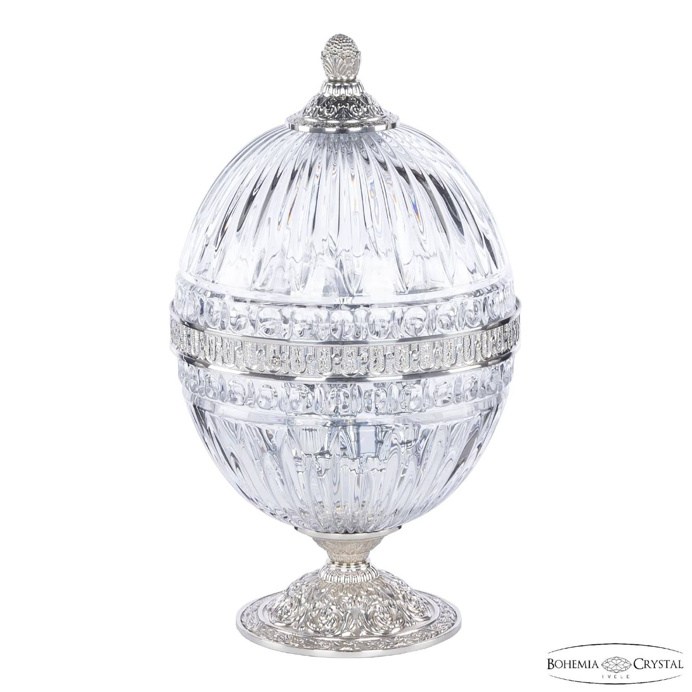 5680L/18 Ni Clear/M-1G Настольная лампа Bohemia 5680 5680L/18 Ni Clear/M-1G