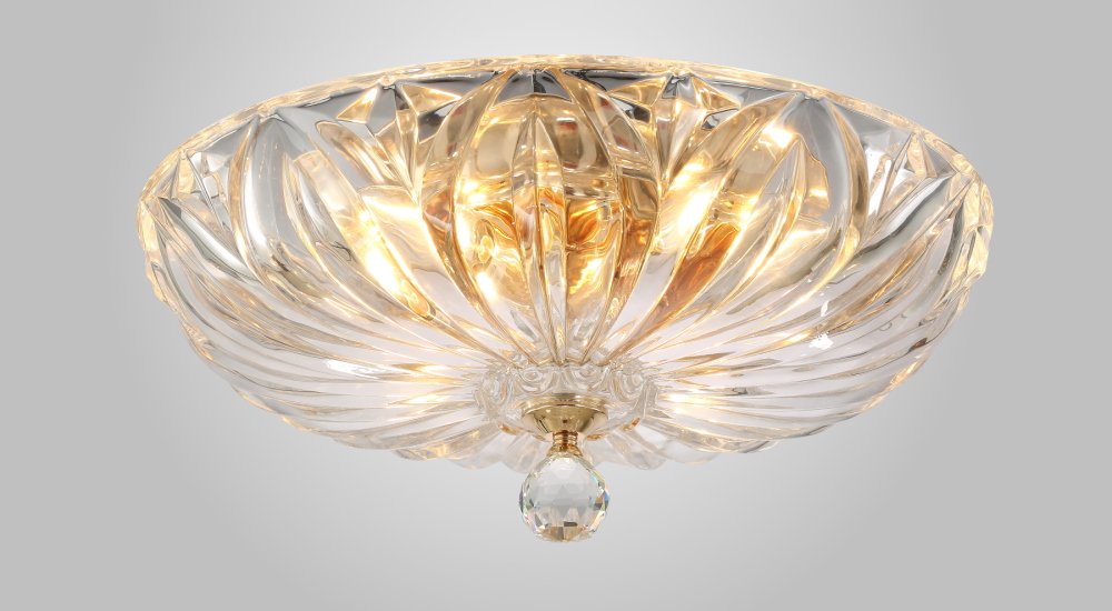 DENIS D400 GOLD Светильник потолочный Crystal Lux Denis DENIS D400 GOLD
