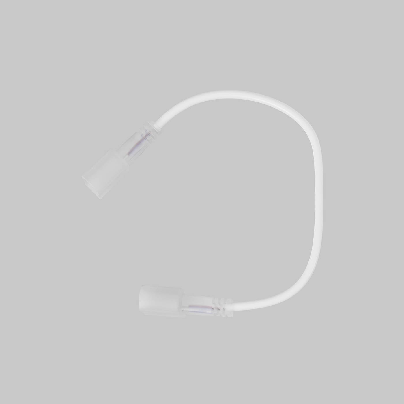 201237 Двусторонний коннектор с проводом для гибкого неона AC220V 25x13 мм Maytoni Гибкий неон 220В 201237