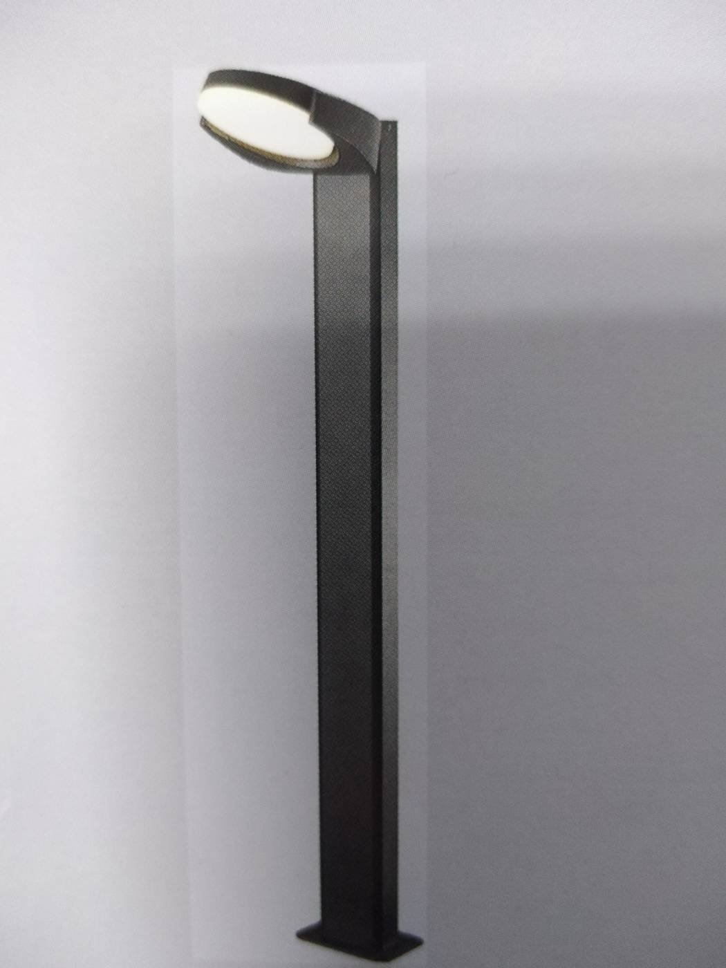 Уличный наземный светильник Elvan 1511 PJ-1511/1-8.3W-WW-Gr