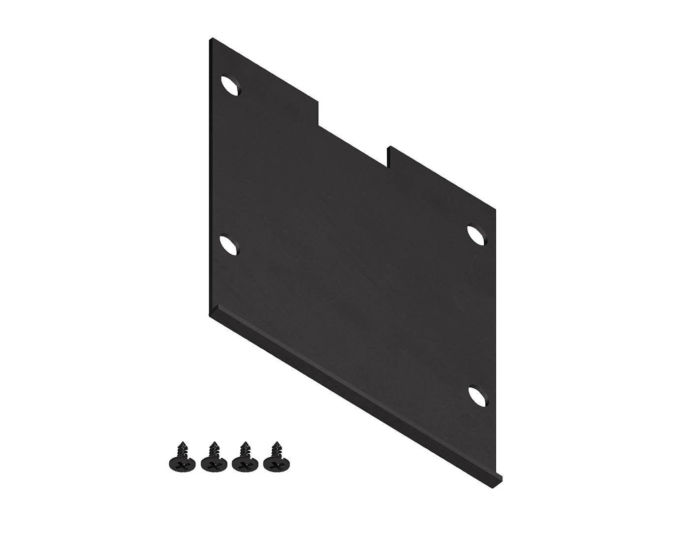 GP8551 Заглушка для накладного алюминиевого шинопровода GP3050 (комплект 4шт) Ambrella Illumination GP8551