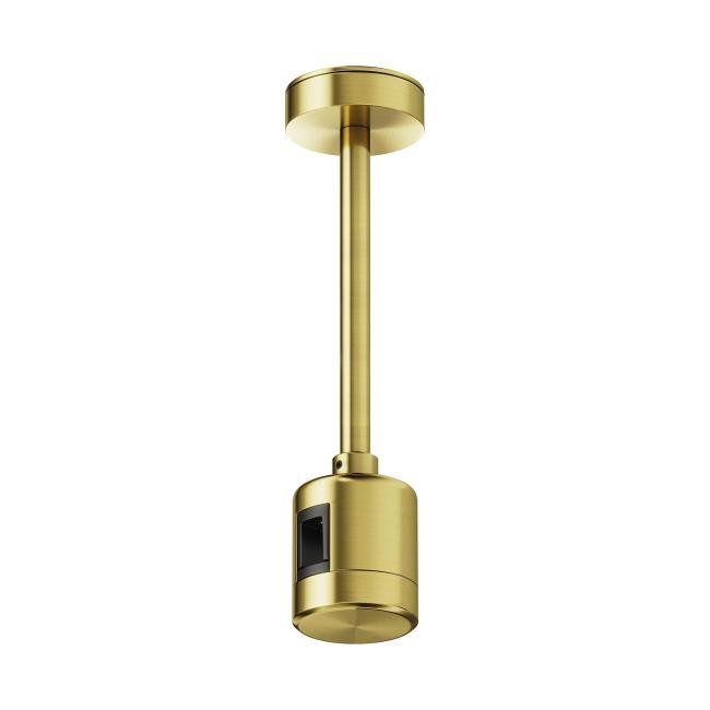 Крепление потолочное Short 138мм с прямым коннектором питания Maytoni Accessories for tracks Flarity TRA156C-IPCL1-BS