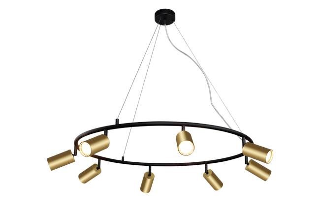 CLT 015C8 D800 BL-GO Подвесная люстра Crystal Lux Clt 015 CLT 015C8 D800 BL-GO