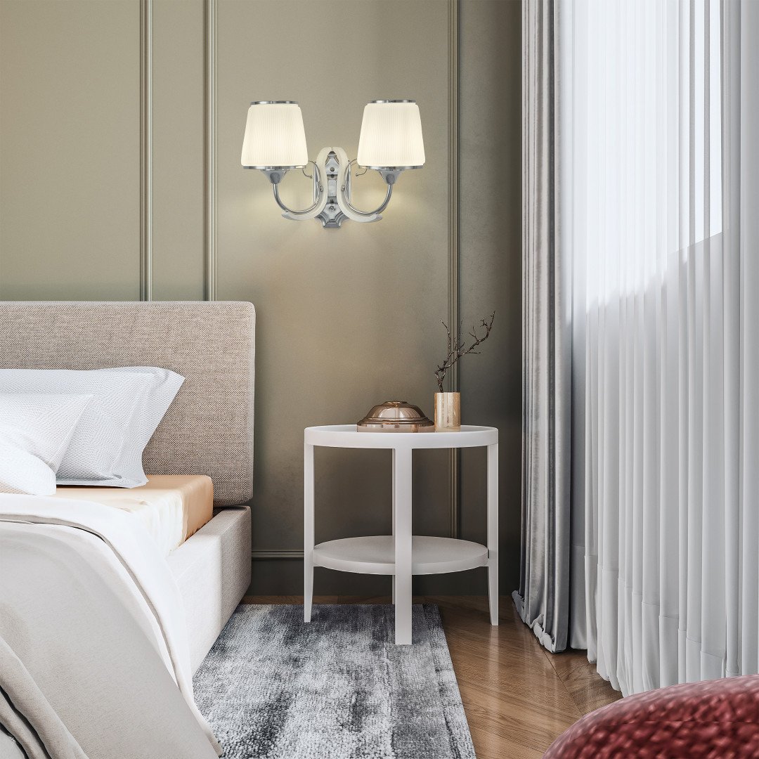 309247/2W Wh/Ni Настенное бра Arte Milano Florentia-9247 309247/2W Wh/Ni