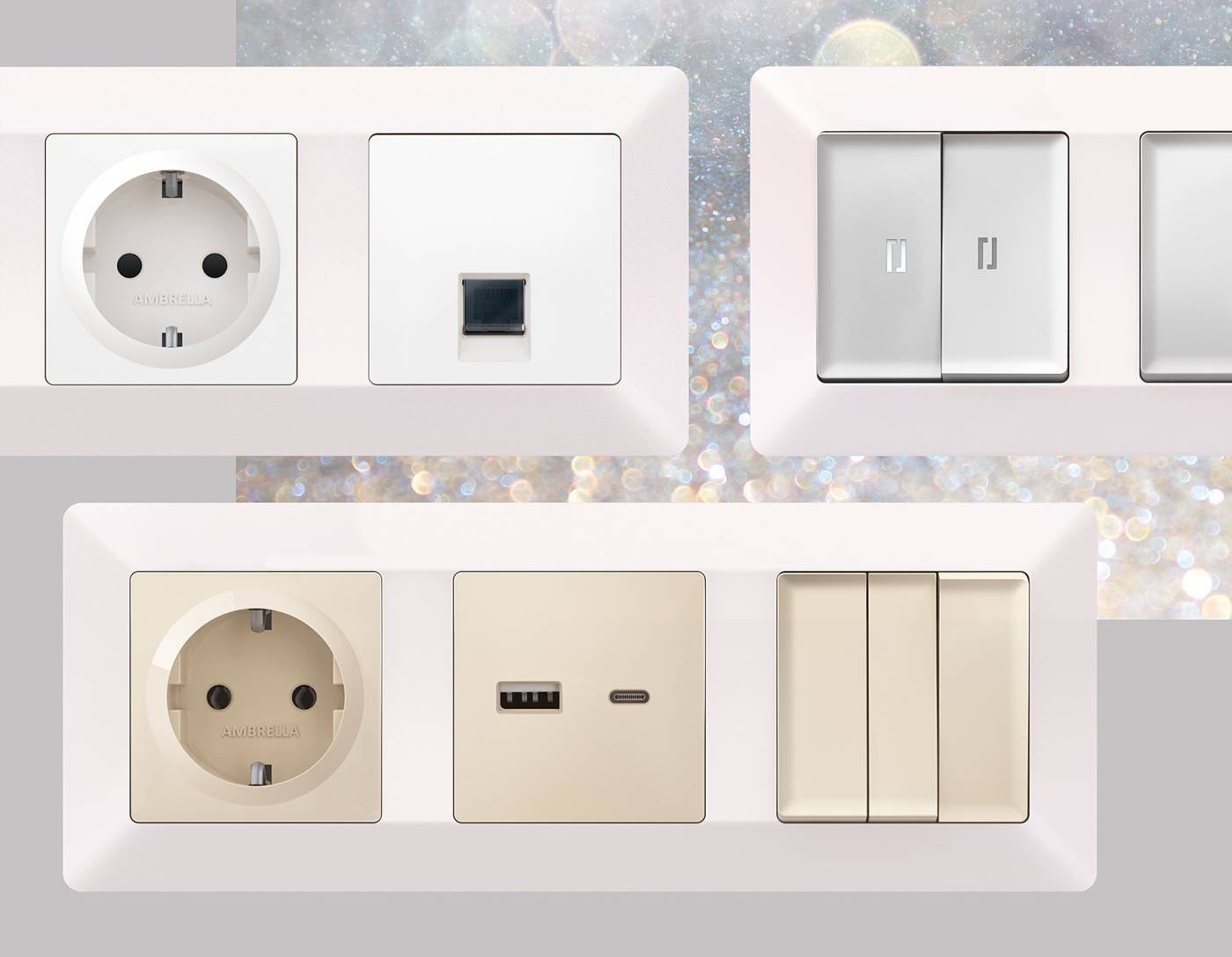 AF110205 Рамка Ambrella Volt Line AF110205