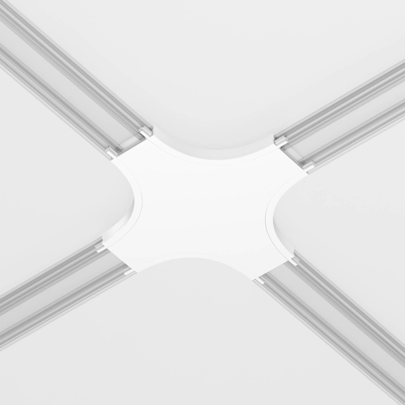 Коннектор питания X-образный Maytoni Accessories for tracks Radity TRA084CX-11W