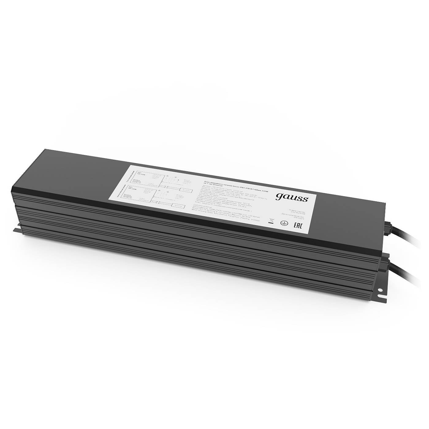 Драйвер для LED ленты Gauss 997911020