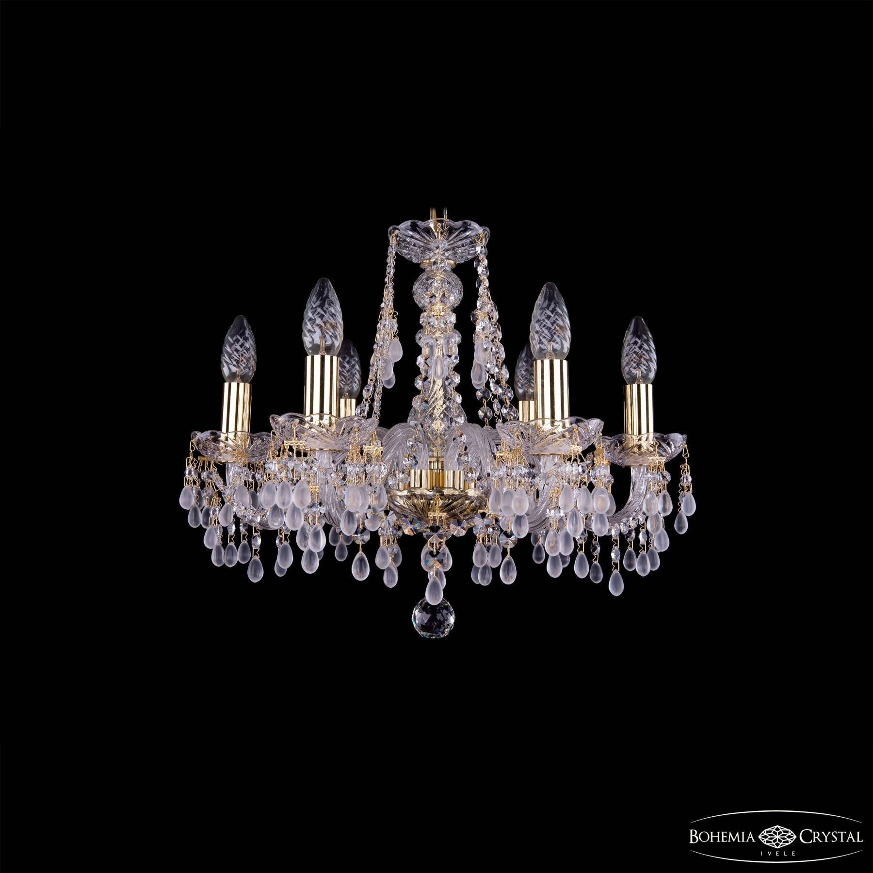 1410/6/160 G V0300 Подвесная хрустальная люстра 1410 Bohemia 1410/6/160 G V0300