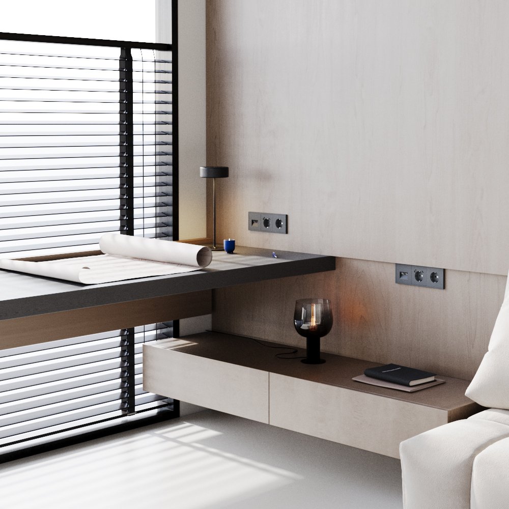 VLS040507 Розетка Voltum S70 VLS040507