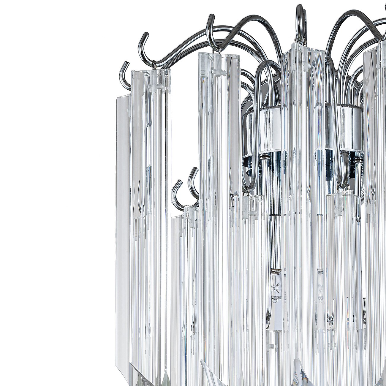 V000424 Настенное бра Indigo Lastrone V000424 12035/2W Chrome