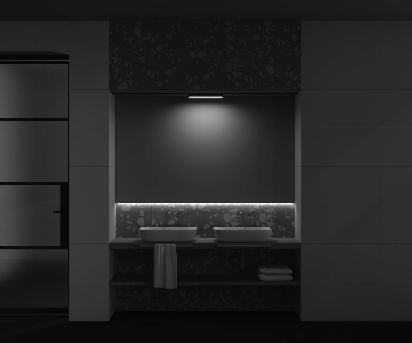 Трековый светильник Maytoni BASIS Radity TR080-1-18W3K-B