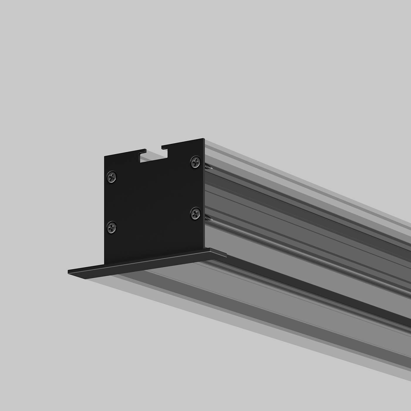 642035 Комплект заглушек (для профиля 50х35) 2 шт., Maytoni Встраиваемый с накладным фланцем профиль 642035