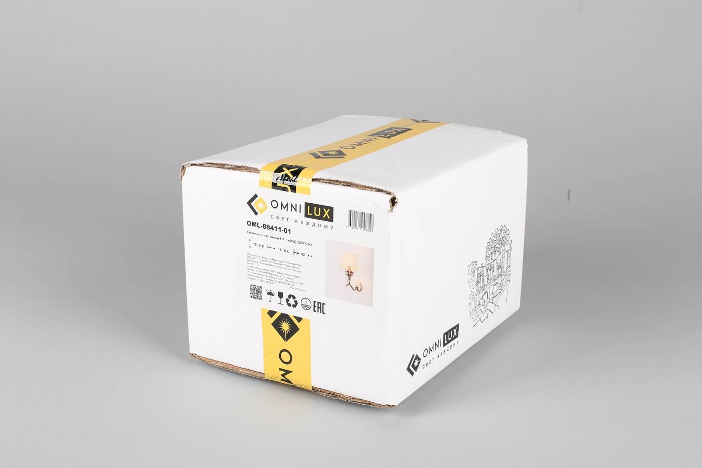 Настенное бра Omnilux Arosio OML-88411-01