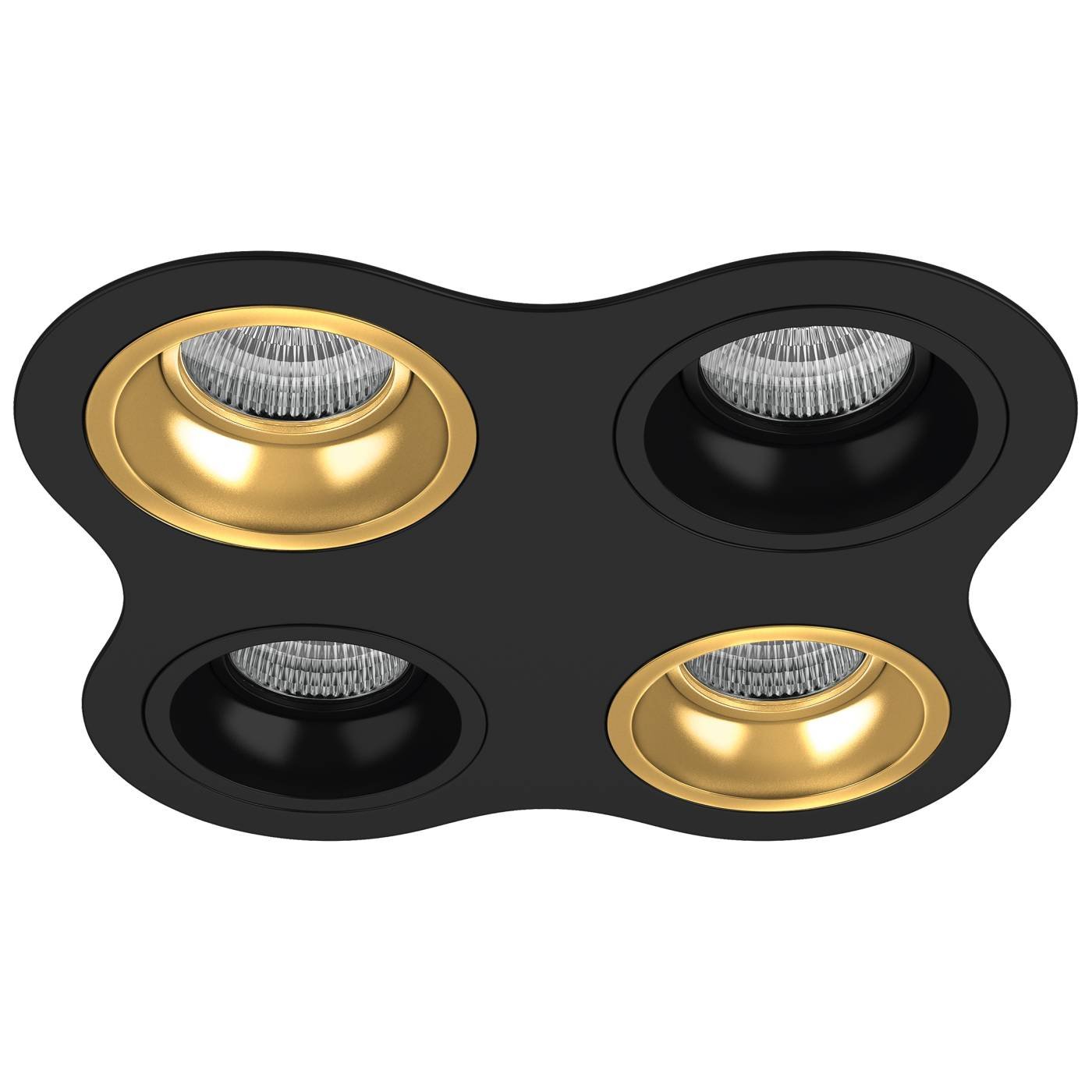 D64703070307 Комплект из светильников и рамки Lightstar Domino D64703070307