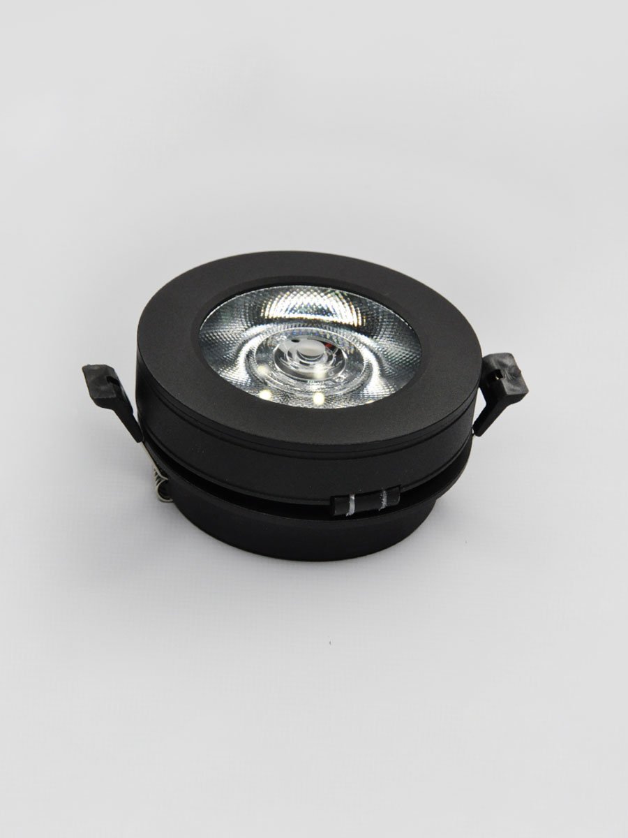 Встраиваемый светильник Elvan VLS-505R-10W-WW-Bk