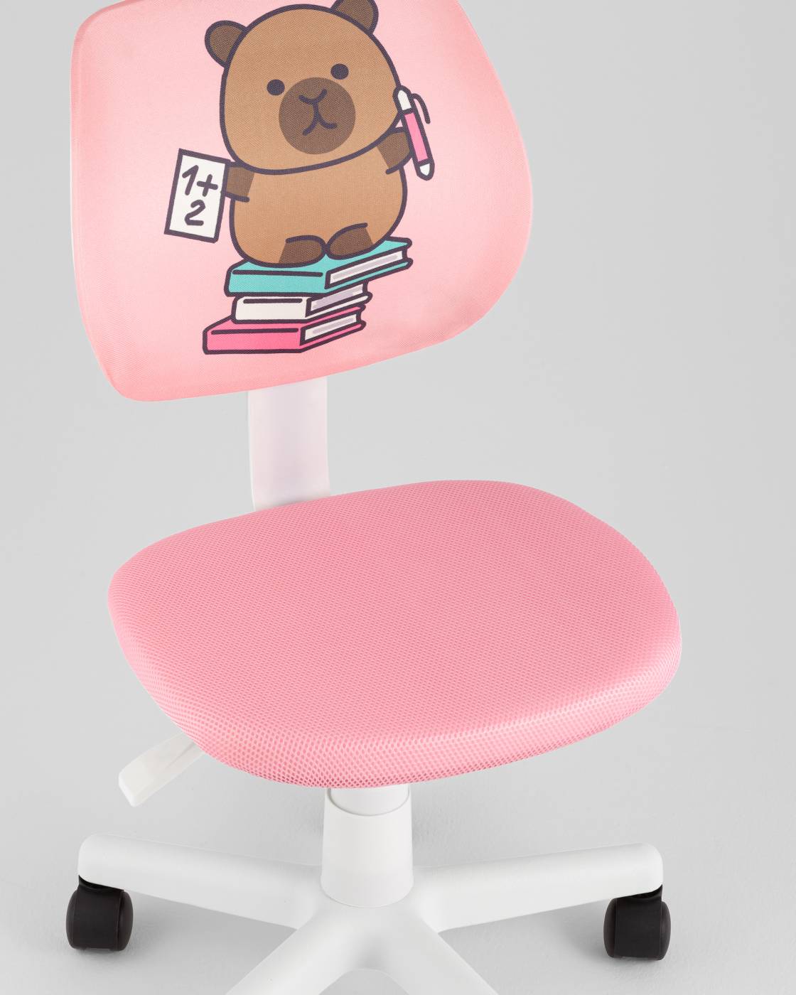 5256D-W pink XSD-8 Study Офисное кресло Stool Group 5256D-W pink XSD-8 Study