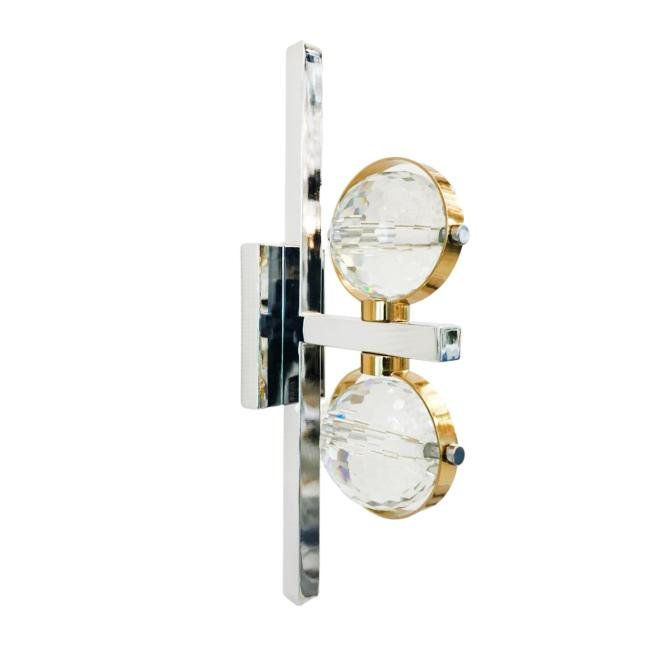 Настенное бра Lumina Deco Kompass LDW 6064-2 CHR