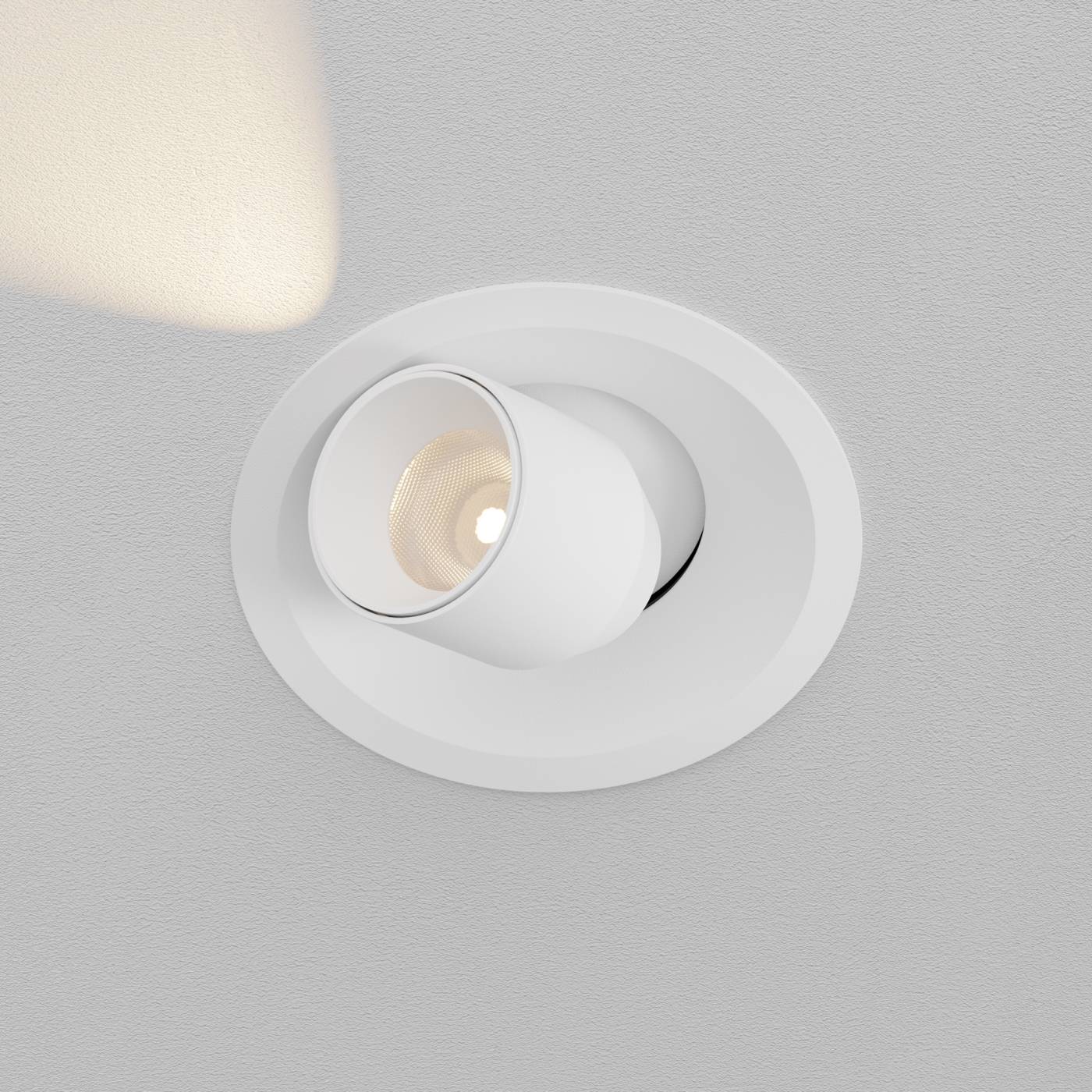 DL127-8W3K-W Встраиваемый светильник Focus LED mini Maytoni DL127-8W3K-W