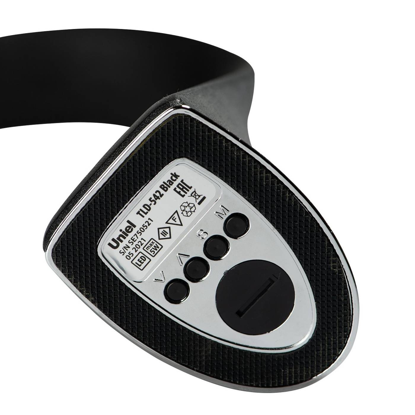 Настольная лампа Uniel TLD-542 Black/LED/300Lm/5000K/Dimmer