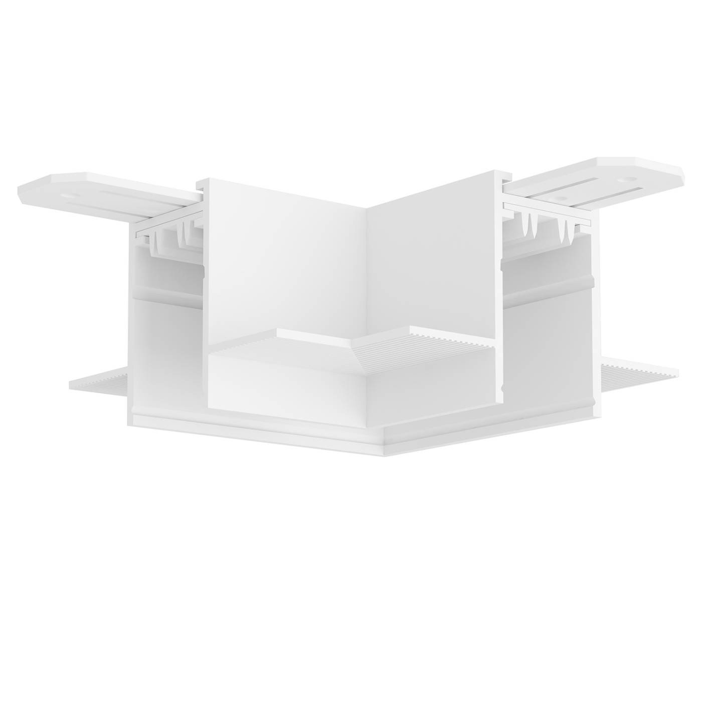 TR2112-WH Угол потолок-потолок встраиваемый под ГКЛ Denkirs Smart TR2112-WH