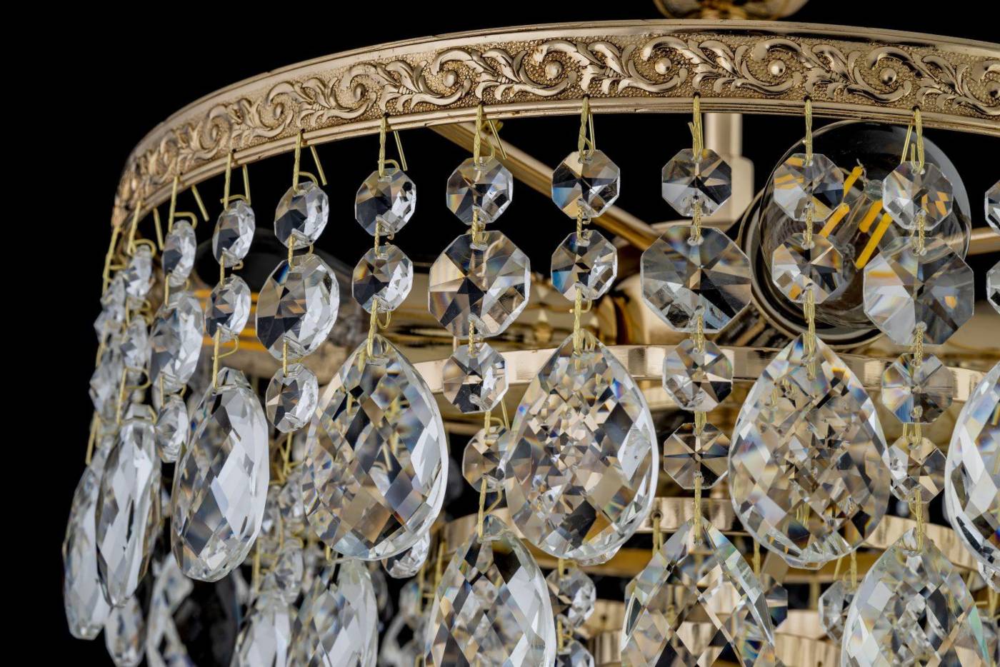 Castellana E 1.3.30.608 G Потолочная люстра Arti Lampadari Castellana Gold Castellana E 1.3.30.608 G