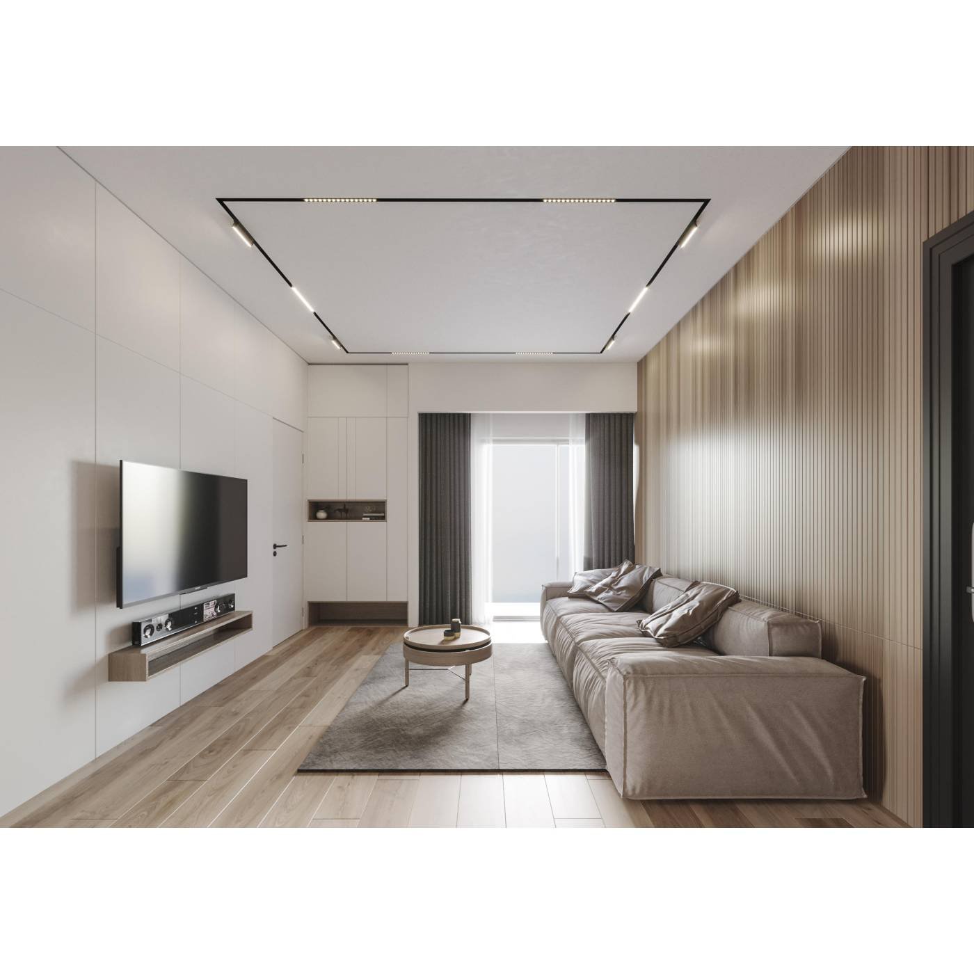 Шинопровод Denkirs Smart One TR2023-BK