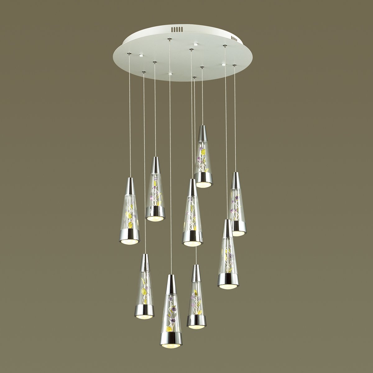 4037/45L Подвесная светодиодная люстра Fimia Odeon Light 4037/45L
