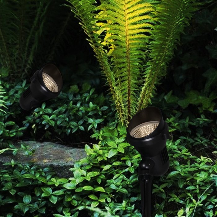 Грунтовый светильник 09401-0.7-001U LED7W BK