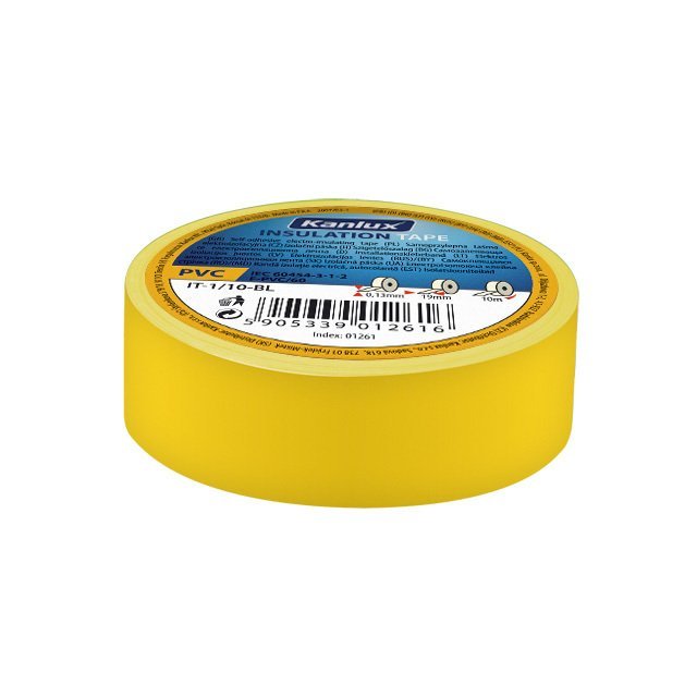 1272 Изолента желтая KANLUX IT-1/20-Y Kanlux It-1/20-Y 1272
