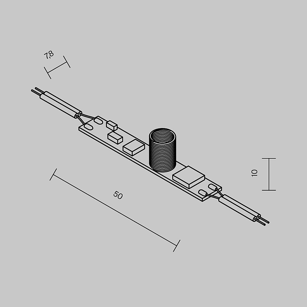 751004 Диммер 12-24VDC 3A Maytoni Датчики 751004
